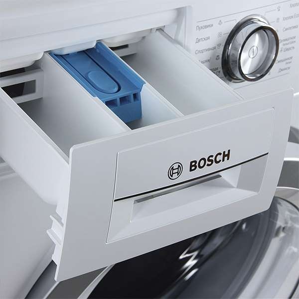 Отсеки стиралки Bosch