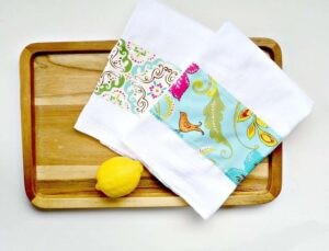 отбелить кухонные полотенца лимонной кислотой