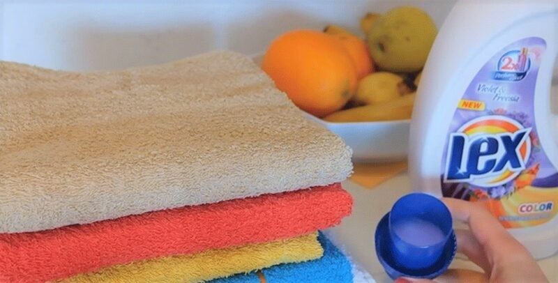 Средства для стирки махрового полотенца