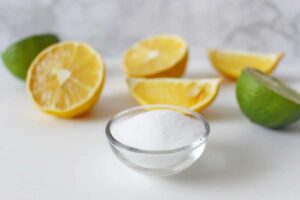 почистить утюг от зеленого налета внутри лимонной кислотой