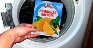 Как почистить стиральную машину лимонной кислотой
