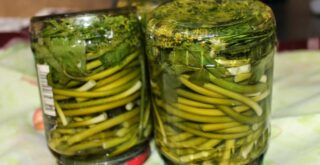 Чесночные стрелки на зиму