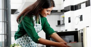 Микроволновка с функцией гриль